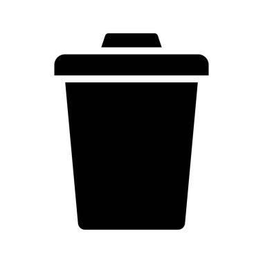 Çöp Kutusu ikon vektör illüstrasyonuName