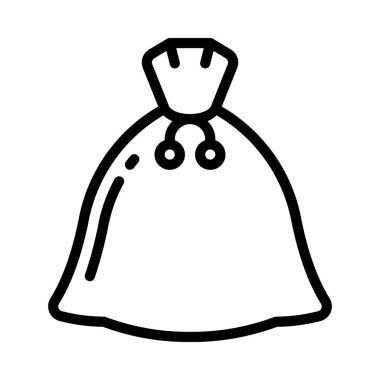 Mevcut Çanta simgesi, vektör illüstrasyonu 