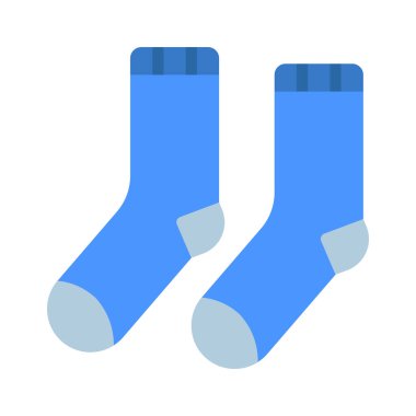 çoraplar web simgesi vektör illüstrasyonu