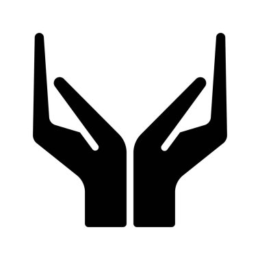 El Ağı ikonu vektör çizimi veriliyor