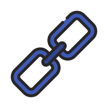 Web Sitesi Bağlantı simgesi vektör illüstrasyonu