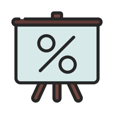 Serbest Ders ikonu vektör illüstrasyon tasarımı
