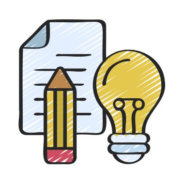 Yaratıcı Kopyalama vektör çizimi tasarımı