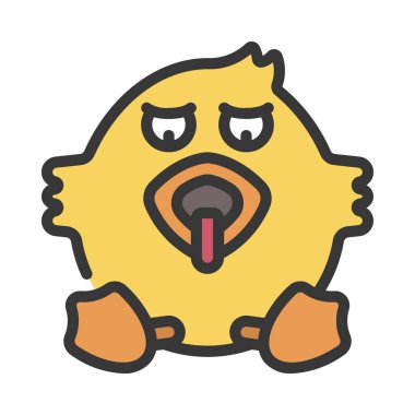 Eskimiş web simgesi vektör illüstrasyonu