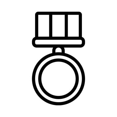 ödül madalya vektör ikonu tasarımı