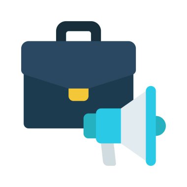 İş pazarlama web simgesi vektör illüstrasyonu