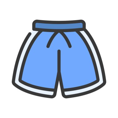 Sports Shorts web simgesi çizimi