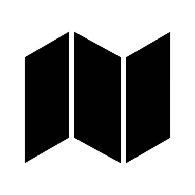 harita web simgesi vektör illüstrasyonu                           