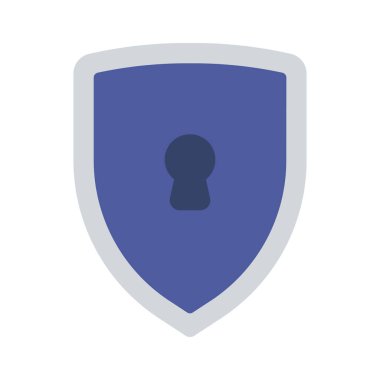 Kalkan basit kutsal kişilerin resmi, vektör çizim