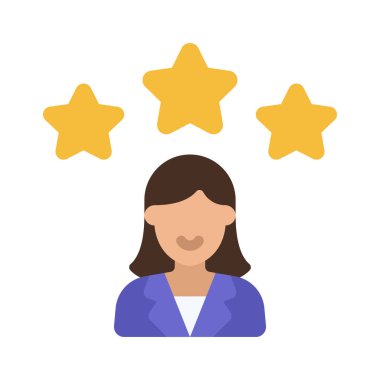 İstemci Memnuniyeti Web simgesi vektör illüstrasyonu