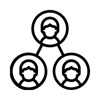 ağ simgesi, vektör illüstrasyonu basit tasarım