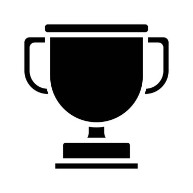 kupa ödülü izole edilmiş ikon vektör illüstrasyon tasarımı