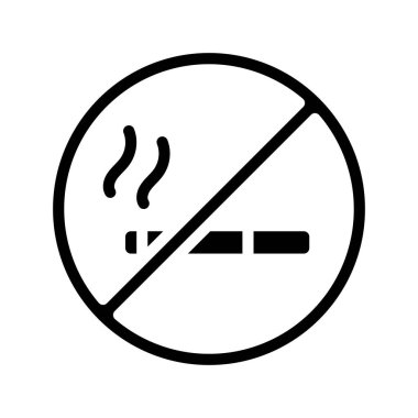 Smoking Web simgesi vektör çizimi yok