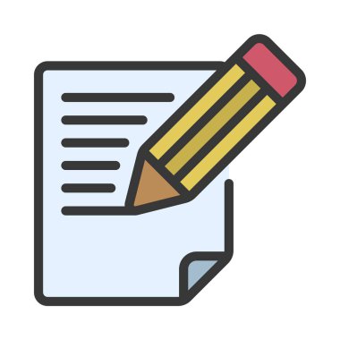 Web simgesi vektör illüstrasyonu yazılıyor