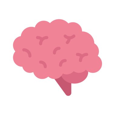 Bilgi Beyni Web simgesi vektör illüstrasyonu