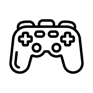 Denetleyici Web simgesi vektör illüstrasyonu