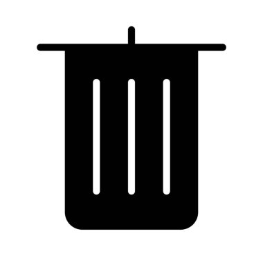 bin web simge vektör çizim