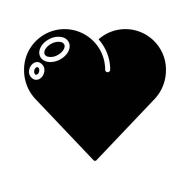 Heart Element Web simgesi vektör çizimi