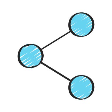 Web simge vektör çizim paylaşmak