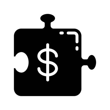 Mali Sorunlar web simgesi vektör illüstrasyonu