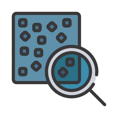 Arama simgesi vektör illüstrasyonu