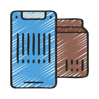 Barkod simgesi vektör resimlerini tara 