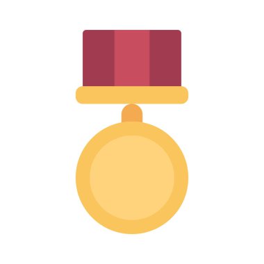 ödül madalya vektör ikonu tasarımı