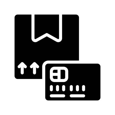 Ürün Kartı Ödeme Web simgesi çizimi