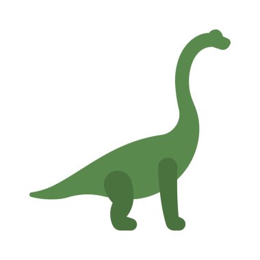 Brachiosaurus web simgesi vektör çizimi