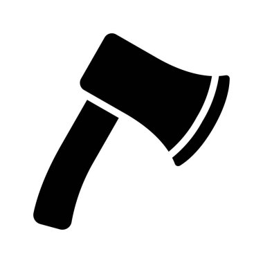 Axe araç simgesi, vektör illüstrasyonu