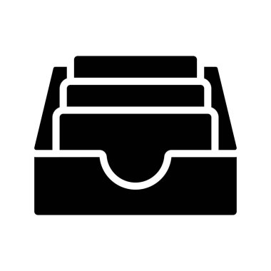 Gelen web simgesi vektör illüstrasyonu