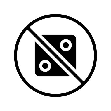 Kumar web simgesi vektör illüstrasyonu yok