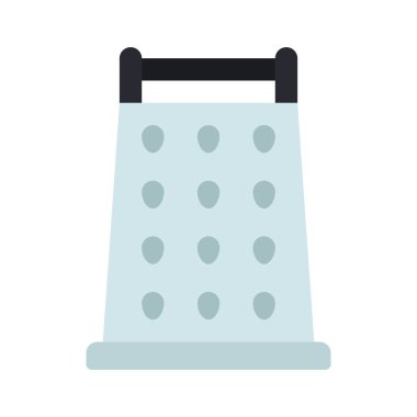 Peynir rendesi. Web simgesi basit illüstrasyon 