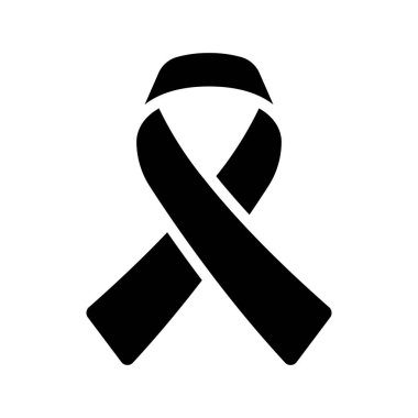 Farkındalık şerit simgesi, vektör çizim 