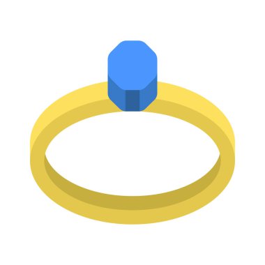 Halka ağ simgesi düz tasarım, vektör illüstrasyonu