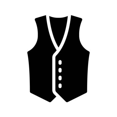 Yelek Ağı ikon vektör çizimi