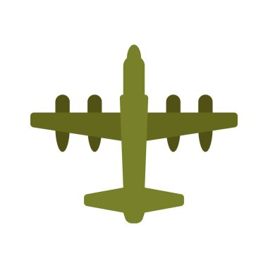 Kargo düzlemi ikon vektör illüstrasyon tasarımı       