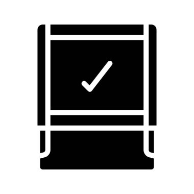 Stamper Aracı Web simgesi vektör çizimi