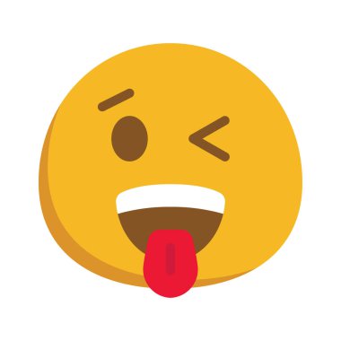 Wink Web simgesi vektör çizimi