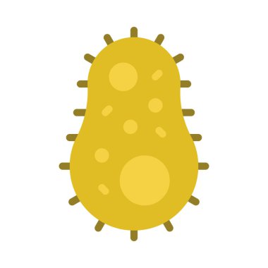 Virüs simgesi vektör illüstrasyon tasarımı 