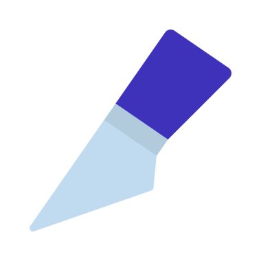 Dilimleme Aracı Web simgesi vektör çizimi