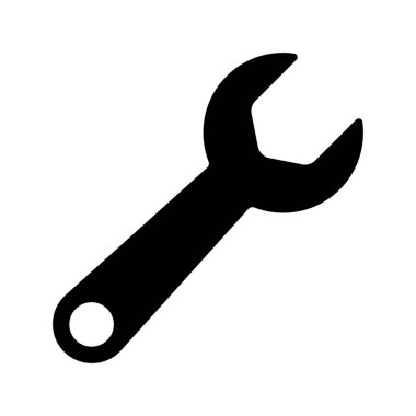 Anahtar araç simgesi, düz biçim