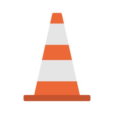 Güvenli Koni Web simgesi vektör çizimi