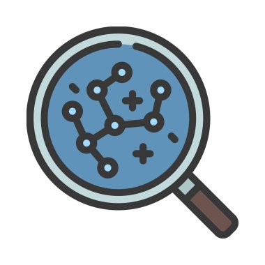 Takımyıldız simgesi, vektör illüstrasyonu ara  