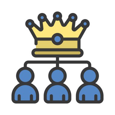 Championship web simgesi vektör illüstrasyonu