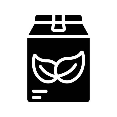 Sürdürülebilir Paketleme Ağı vektör çizimi