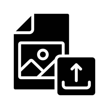 Tasarım Dosyası simgesi, vektör illüstrasyonunu paylaş