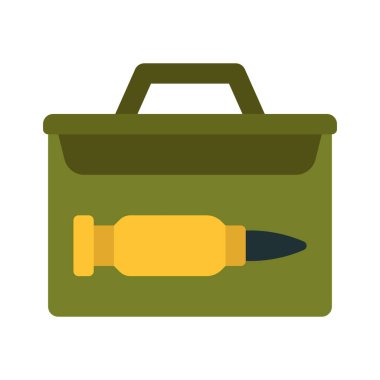 Bullet Tin web simgesi vektör çizimi