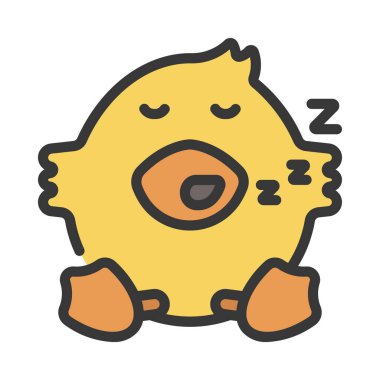 uyku ağı ikonu vektör illüstrasyonu