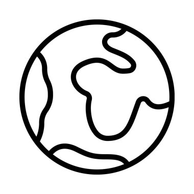 Dünya çapında web simgesi vektör illüstrasyonu